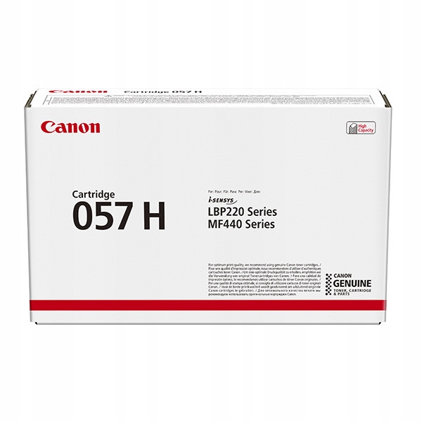 Toner Canon CRG057H Black 10K OUTLET